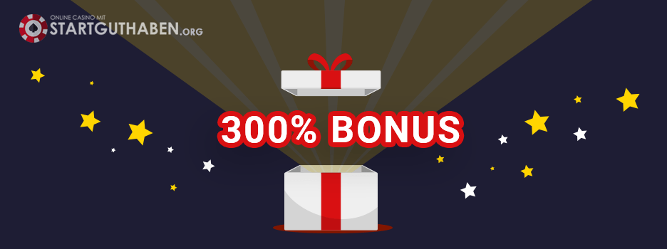 Online Casino 300% Bonus
