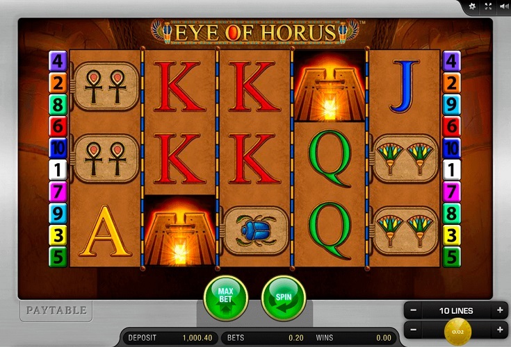 eye of horus free play