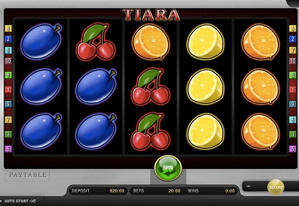Jogos de video slot Tiara