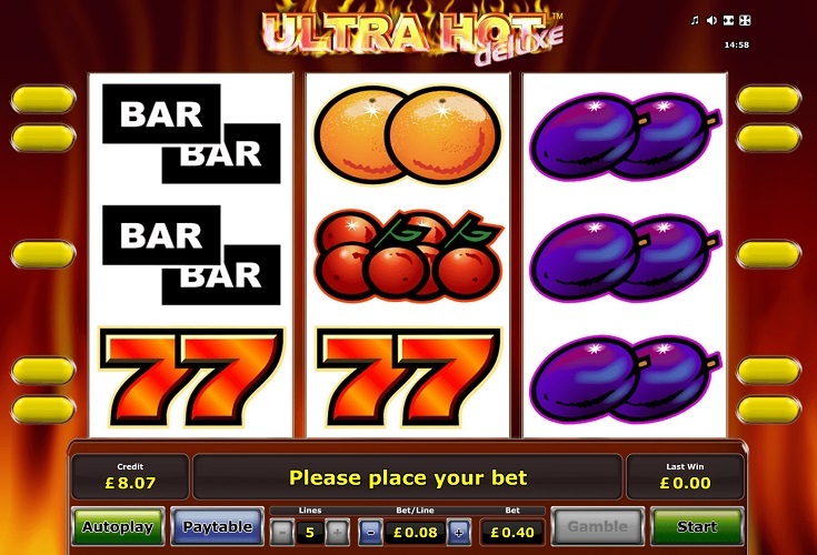 Ultra Hot Deluxe Slot Jetzt Ohne Download Spielen