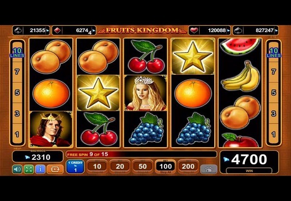 fruits kingdom slot